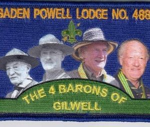 4 Barons of Gilwell Badge