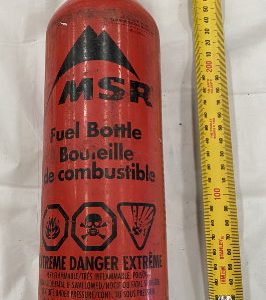 MSR Spirit bottle with tape measure